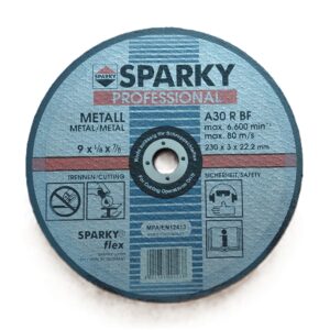 Комплект 5 диска за рязане на метал SPARKY Professional, 230 x 3 x 22.2 мм